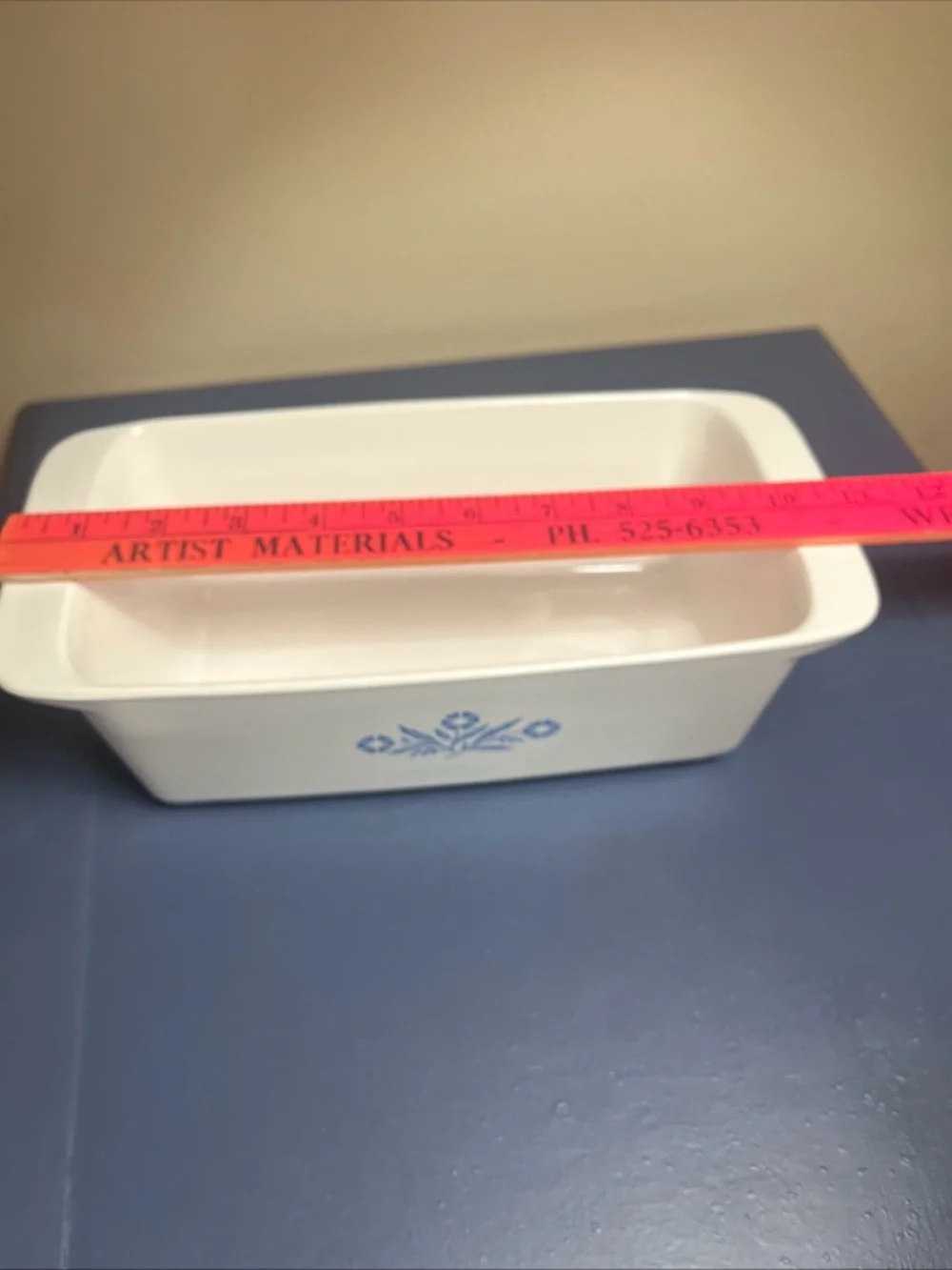 Vintage CorningWare pyroceram loaf/baking pan 2 qt